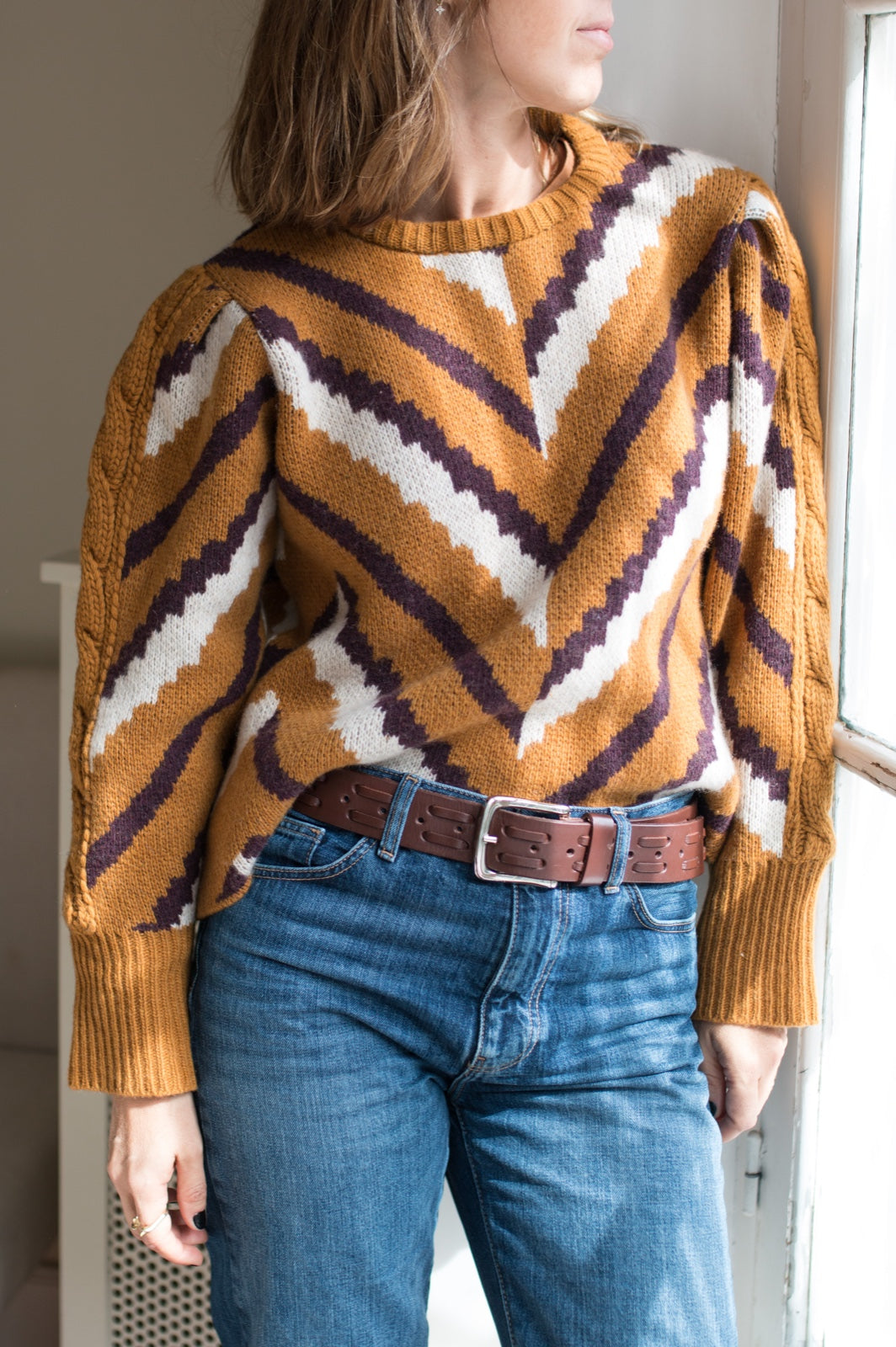Sweater Valerie Mostaza